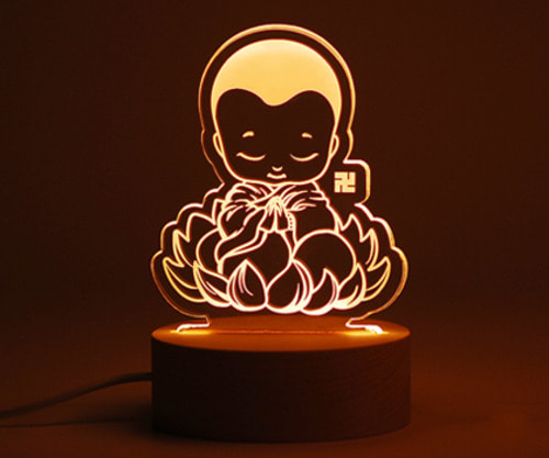 Buddhist Mood Light 01